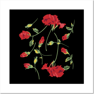 Romantic Roses Posters and Art